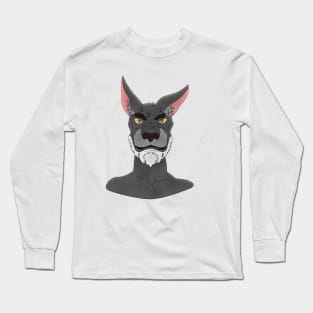 Anthro animal face Long Sleeve T-Shirt